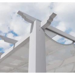 Paragon Outdoor Outdoor Pergola Florida 1111 350x350x235cm Weiß