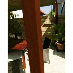 Outdoor Pergola Florida 1111 350x350x235cm Dunkelbraun*Paragon Outdoor Best