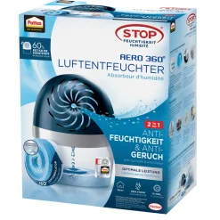 Luftentfeuchter AERO 360 1 x Gerät inkl 1 x Nachfülltab 450 g*Pattex Sale