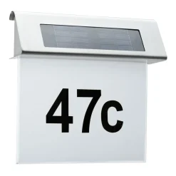 Paulmann Outdoor Solar Hausnummernleuchte IP44 LED 1x0,2W Edelstahl Weiß