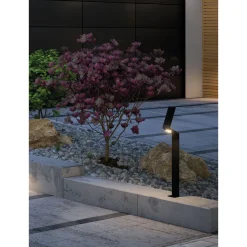 Outdoor Solar Pollerleuchte Ilias IP44 3000K 100lm Bewegungsmelder Anthrazit*Paulmann