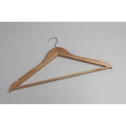 Peggy-Perfect Holzkleiderbügel mit Steg 5er Pack