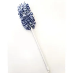 Staubwedel Mikrofaser Telestiel blau/weiß^Peggy-Perfect Discount
