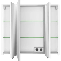 Pelipal LED-Kranzbeleuchtung Asti weiß glänzend 122 x 1,6 x 26,5 cm