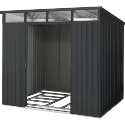 Pergart Gerätehaus Lübeck 6m² anthrazit matt