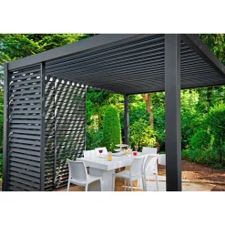 Pergola 111 Deluxe anthrazit 360 x 250 x 400 cm* New