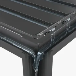 Pergola 111 Deluxe anthrazit 360 x 250 x 400 cm* New