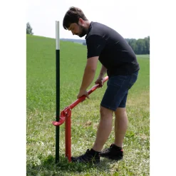 Pfahl-Zieher T-Post rot* New