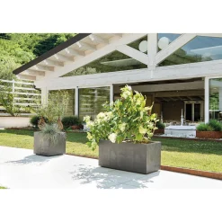 Pflanztopf Millennium anthrazit 39 x 39 x 39 cm* Sale