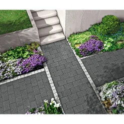 Pflaster Allee diamant schiefer 16 x 24 x 8 cm* New