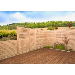 Pfosten Lattenzaun Douglasie^ Hot