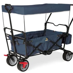 Klappbollerwagen Paxi dlx Comfort mit Bremse, marineblau^Pinolino Online