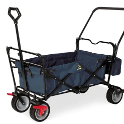 Klappbollerwagen Paxi dlx Comfort mit Bremse, marineblau^Pinolino Online