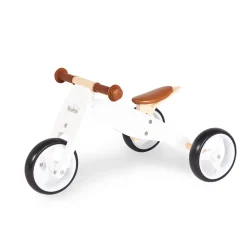 Mini-Laufdreirad Charlie, weiß/natur*Pinolino Discount