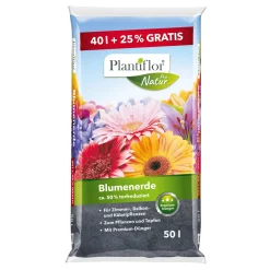 Plantiflor Blumenerde 40 l + 25 %