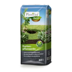 Plantiflor Gartenpflanzerde torffrei 60l