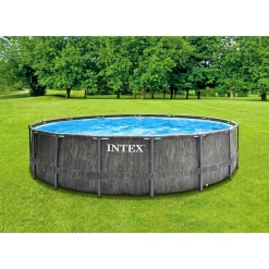 Premium Pool Greywood Prism Frame 457 x 122 cm