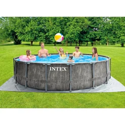 Premium Pool Greywood Prism Frame 457 x 122 cm