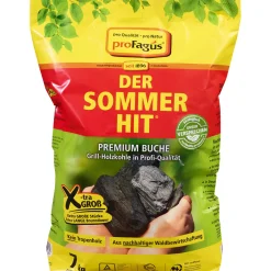 proFagus Grill-Holzkohle Der Sommer-Hit 7 kg