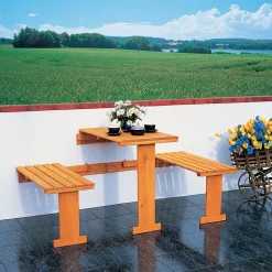 Balkonklappgarnitur^Promadino Hot