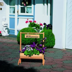 Blumentrog Willkommen klein*Promadino Outlet