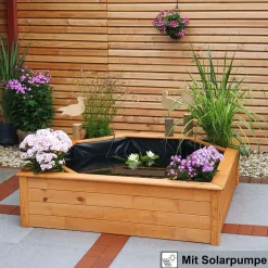 Hochteich 4 seitliche Pflanzzonen solar*Promadino Best