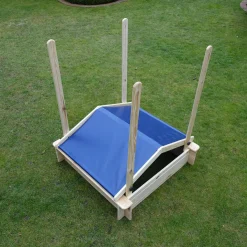 Sandkasten Peter mit Dach^Promadino Clearance