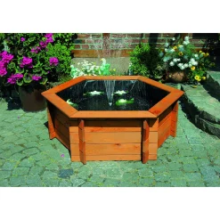 Sechseck-Hochteich 200 cm*Promadino New