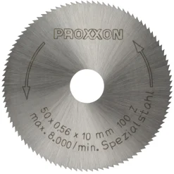 Proxxon Micromot Kreissägeblatt HSS 50 mm 100 Zähne