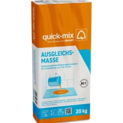 Ausgleichsmasse Sicher und Plan 20 kg*quick-mix Hot