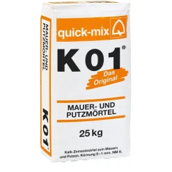 Mauermörtel und Putzmörtel 25 kg*quick-mix Hot