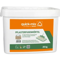 quick-Mix Pflaster-Fugenmörtel 25 kg gebrauchsfertig Farbe sand^ Outlet