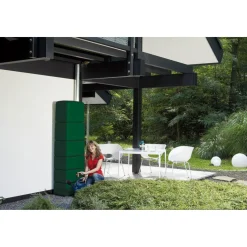 4rain Wandtank Slim 330 L dunkelgrün