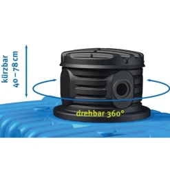 Flachtank Flat M Haus-Premium Paket 12000 L^4rain Outlet