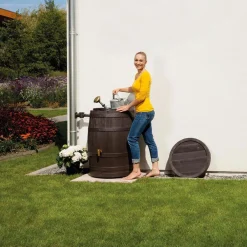 Regenfass VINO 400 L dunkelbraun^4rain New