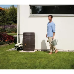 Regenfass VINO 400 L dunkelbraun^4rain New