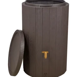 4rain Regenspeicher Madera 220 L braun