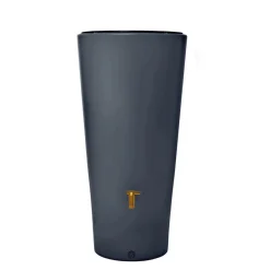 4rain Regenspeicher Vaso mit 2in1 Funktion grau 220 L