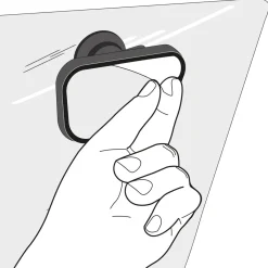 Auto-Sicherheitsspiegel ParentsView schwarz*Reer Clearance