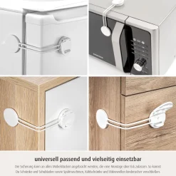 Multi-Sicherung für Möbel weiß*Reer