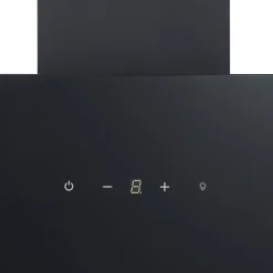 Respekta Design-Schrghaube Hera CH24060SAM 60 cm Schwarz