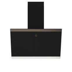 Haube Schwarz, 60 cm, EEK A++9 Leistungsstufen LED-Beleuchtung^Respekta