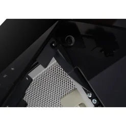 Haube Schwarz, 60 cm, EEK A++9 Leistungsstufen LED-Beleuchtung^Respekta