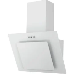 Respekta Kopffreie Schräghaube Leila Glas weiß 60 cm