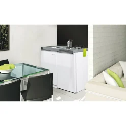 Levin Miniküche Pantry100SV 100 cm Weiß*Respekta Outlet