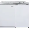 Miniküche Levin MK100WCS weiß 100 cm^Respekta Best