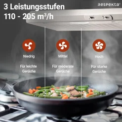 Suna Unterbauhaube DH520WL 50 cm Weiß*Respekta Hot