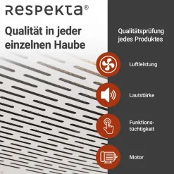 Suna Unterbauhaube DH520WL 50 cm Weiß*Respekta Hot