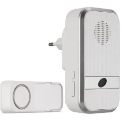 Funk-Gong mit Taster kompakt Orchestra für Steckdose 58 Melodien 150m weiß*REV Ritter Discount