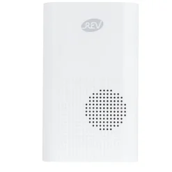 Funk-Gong mit Taster und Standf.Orchestra Batterie 58 Mel. 150m weiß^REV Ritter